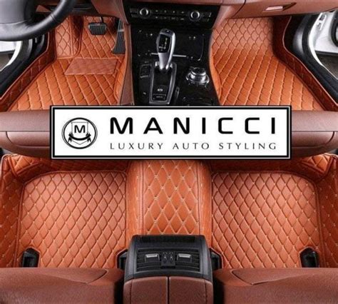 gucci floor mats for car|manicci leather floor mats.